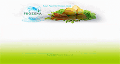 Desktop Screenshot of frozenafoods.com